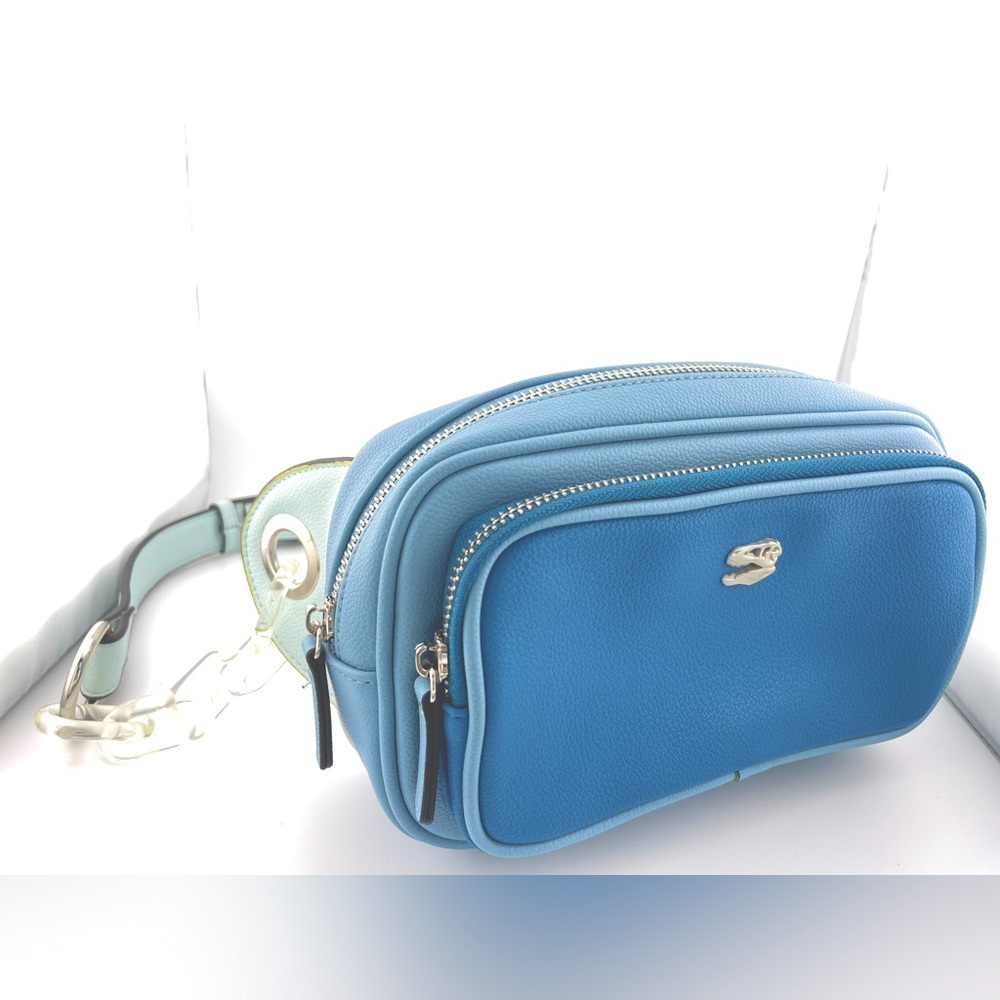 Little Room Blue Odyssey Belt Bag NWOT Tags Rare